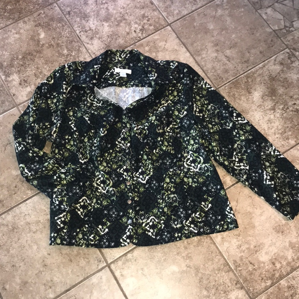 Cj Banks lightweight jacket size 1X